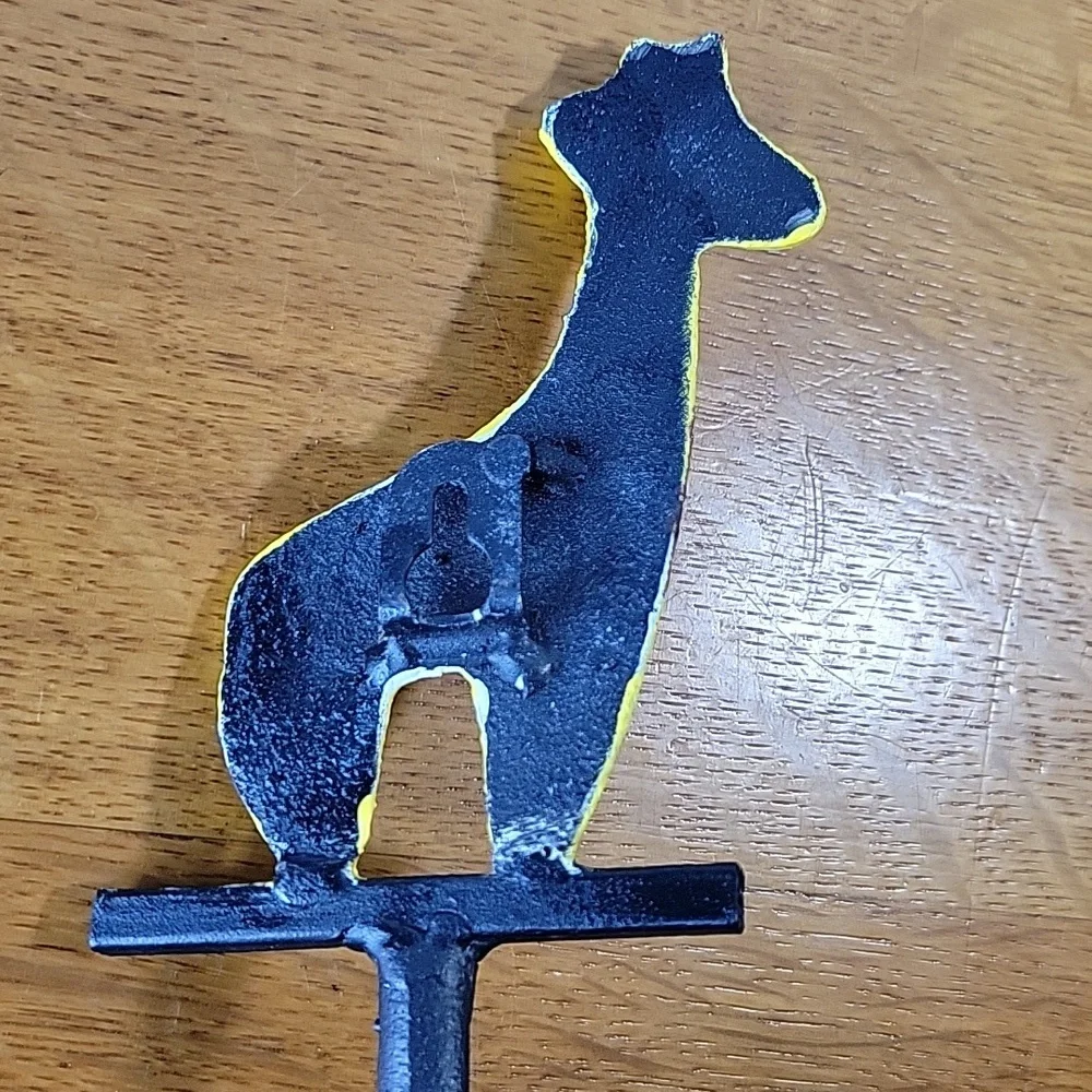 Cast Iron Giraffe Wall Hook  Key Coat Towel Purse Hanger